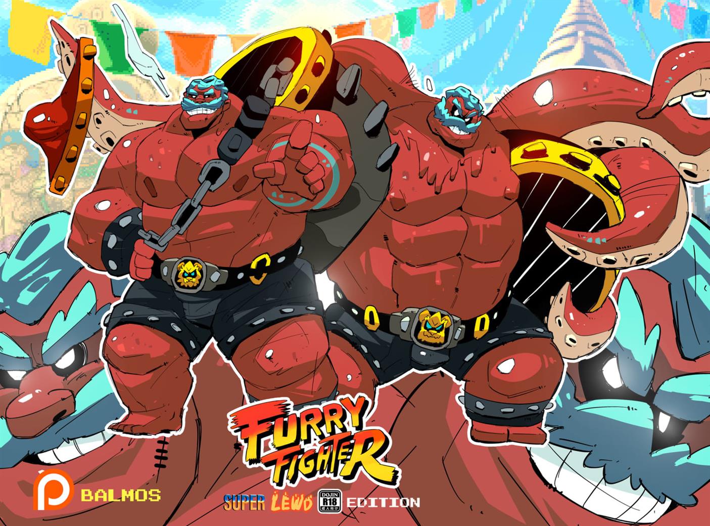 Street Fighter Hentai: Furry Fighter