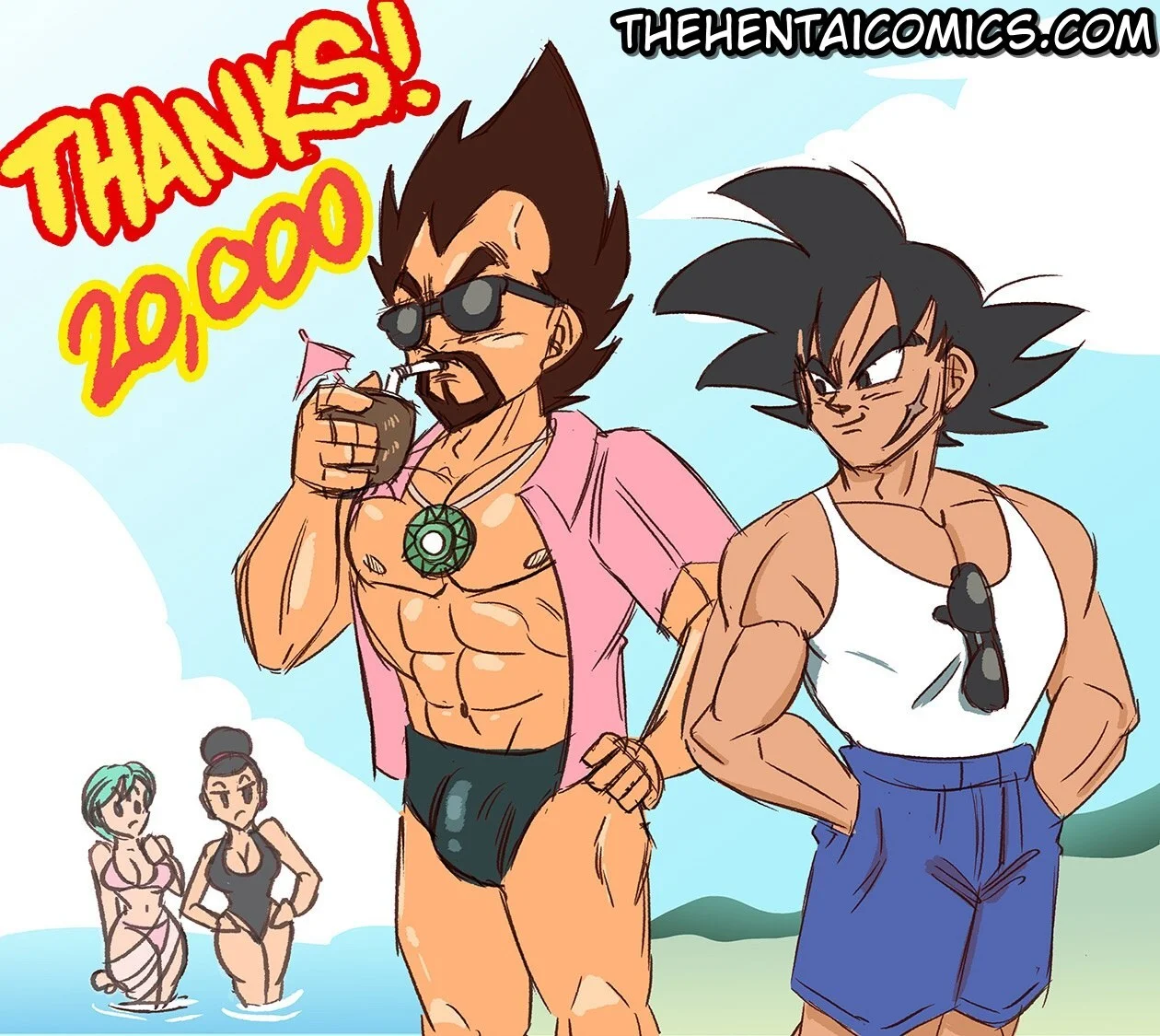 Summer Paradise Cap.01 | Dragon Ball Z Hentai - 1