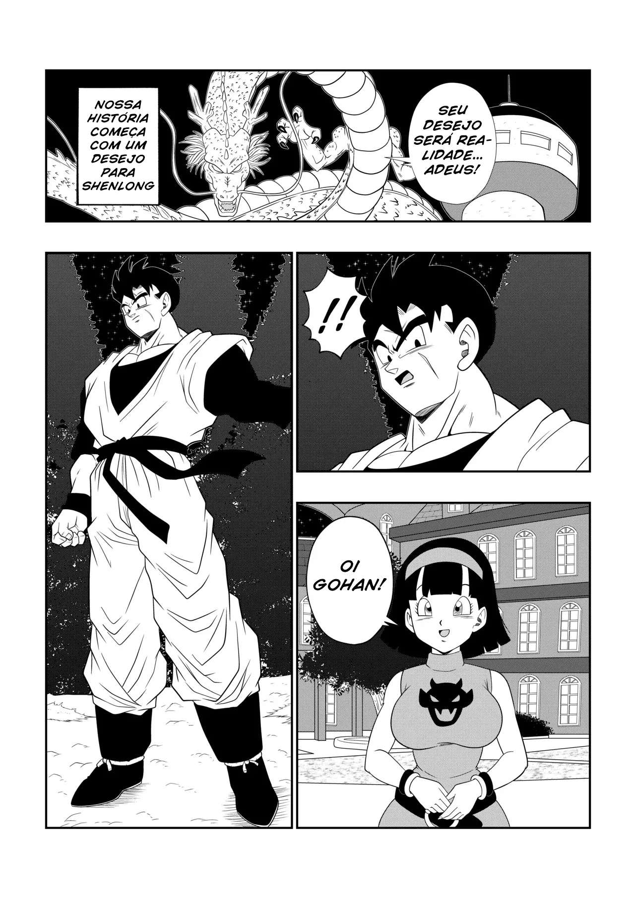 Lua de Mel (Honeymoon) | Dragon Ball Z Porno - 2