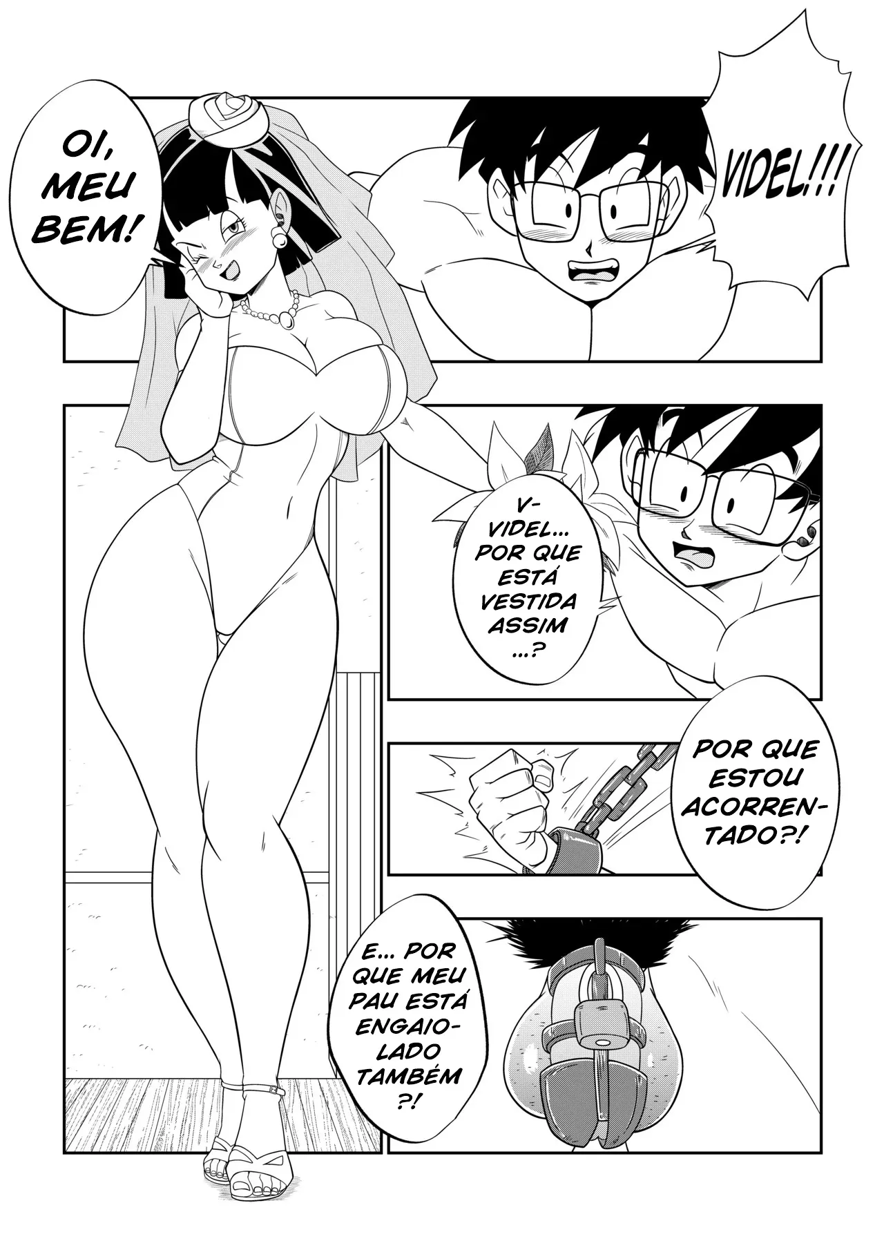 Lua de Mel (Honeymoon) | Dragon Ball Z Porno - 4