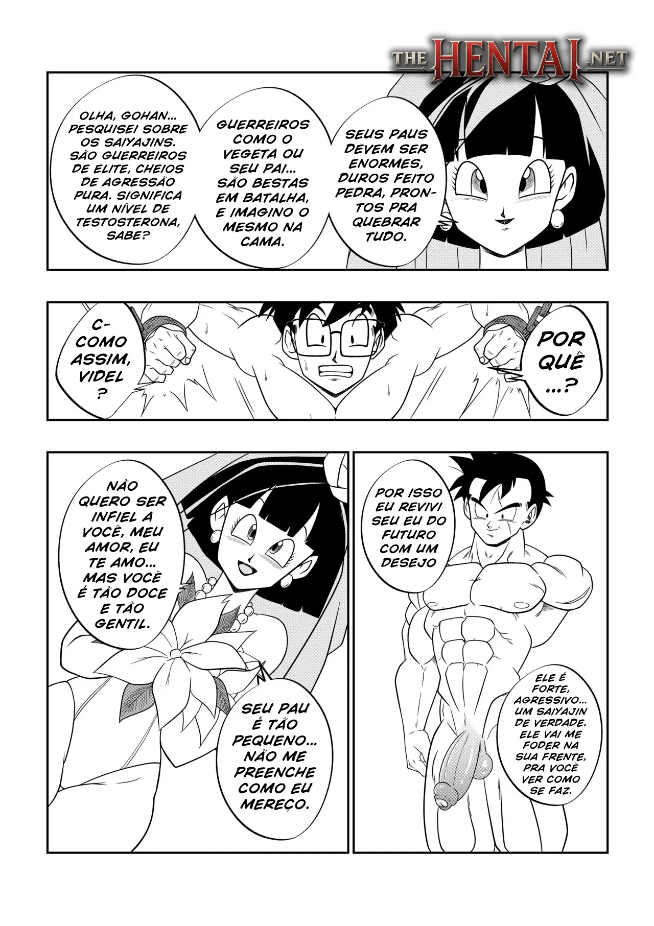 Lua de Mel (Honeymoon) | Dragon Ball Z Porno - 6