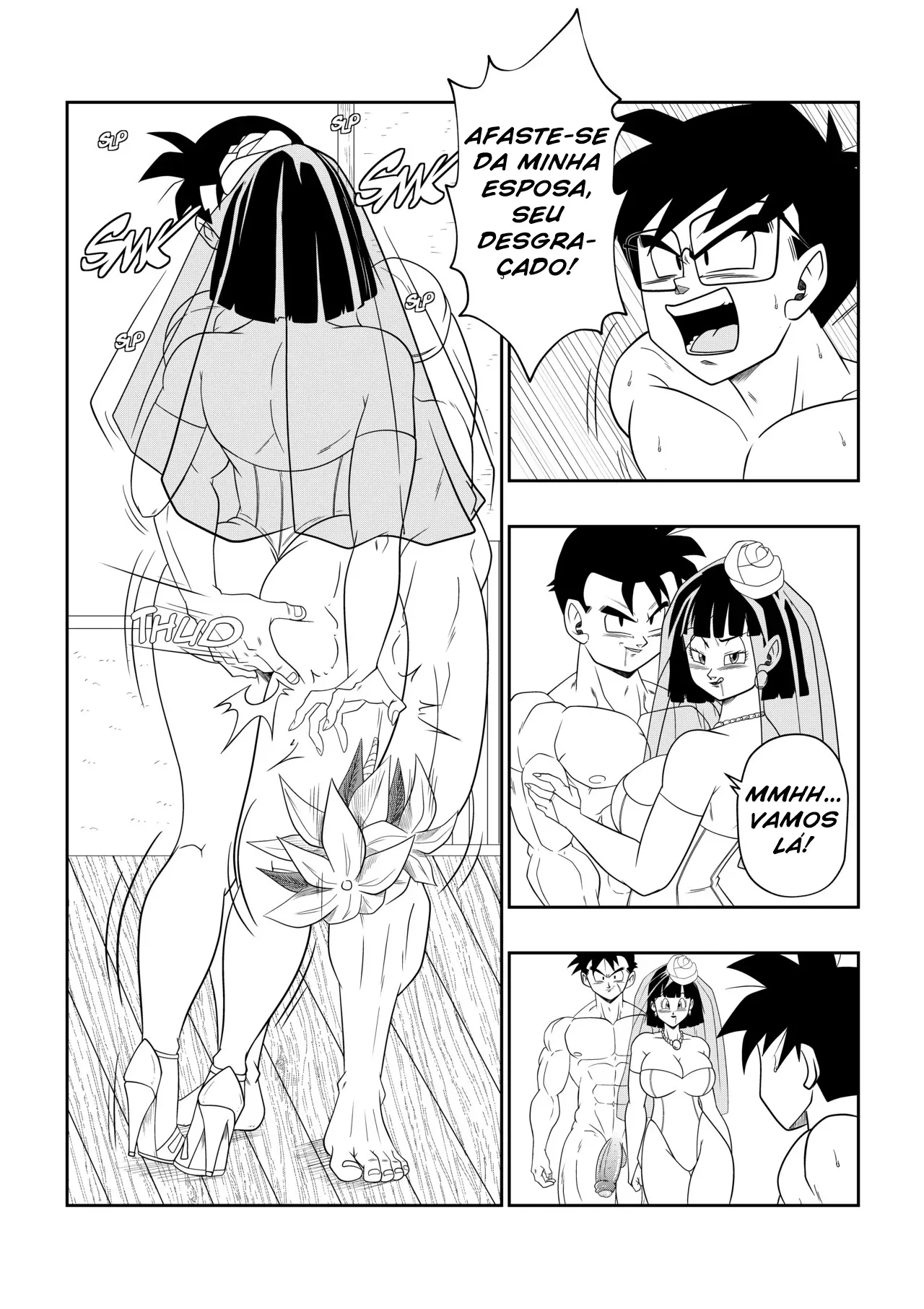Lua de Mel (Honeymoon) | Dragon Ball Z Porno - 8